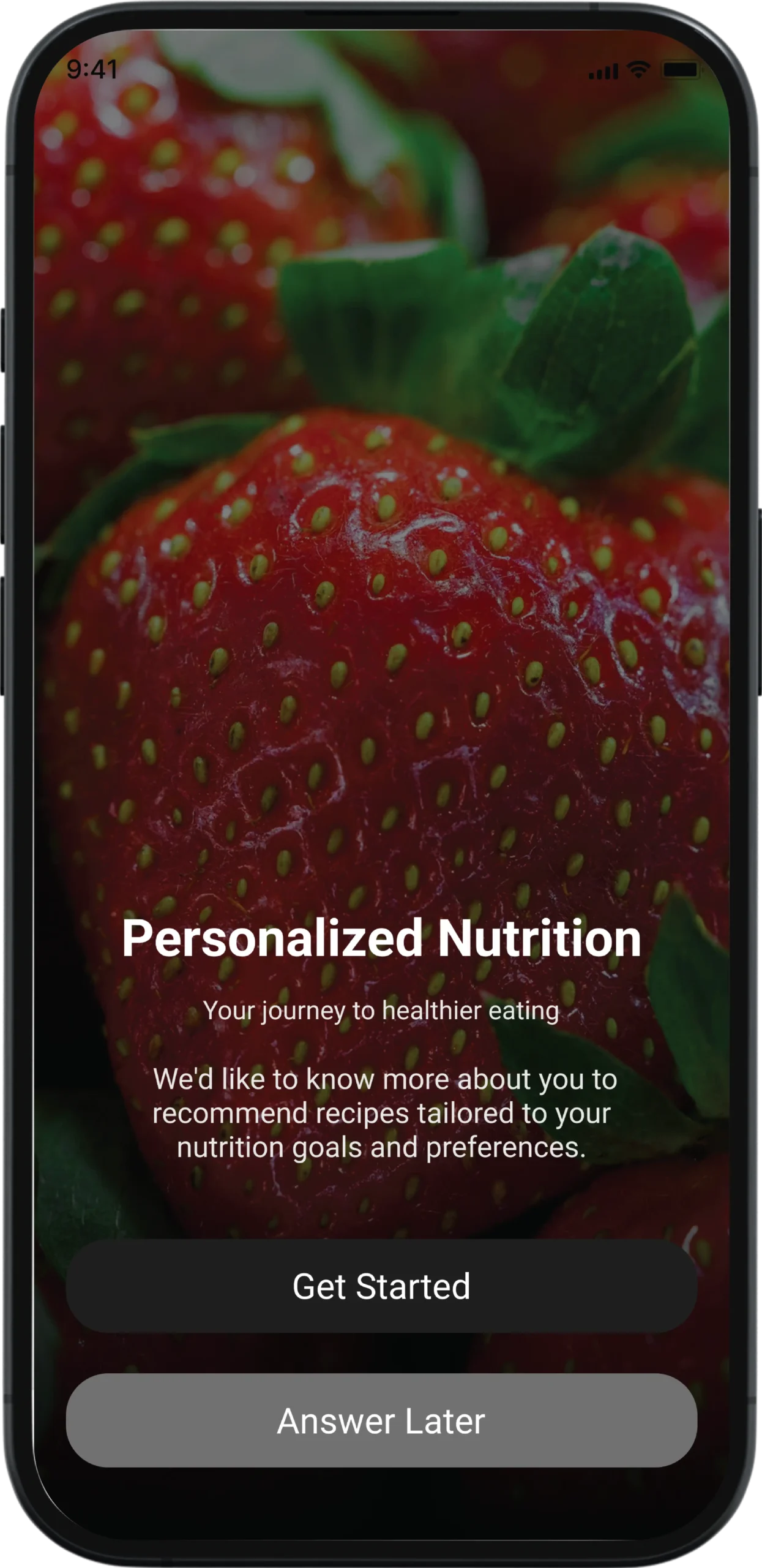 Personalized Nutrition